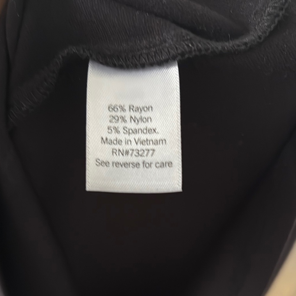 Women’s Chic Black Sleeveless Dress by Nine West NWT (size L) - Picture 4 of 5